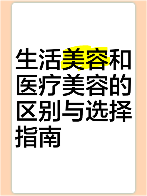 生活美容与医疗美容 如何安全求美，远离风险